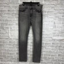 Modern American Lexington Slim Fit Grey Jeans Naples Wash Mens 33 Made in USA