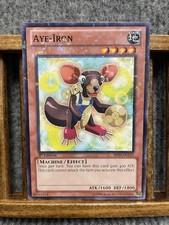 Konami Aye-Iron BP02-EN123 1st Edition Mosaic Rare Battle Pack 2 Yu-Gi-Oh
