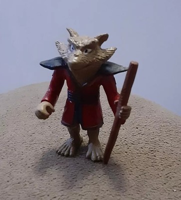 TMNT Movie Mini Splinter Figure Teenage Mutant Ninja Turtles 2'' with cane bo