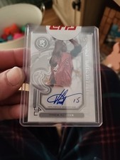 Topps Vince Carter Influential Ink Certified Hard Signed Autograph Card 15/25. 