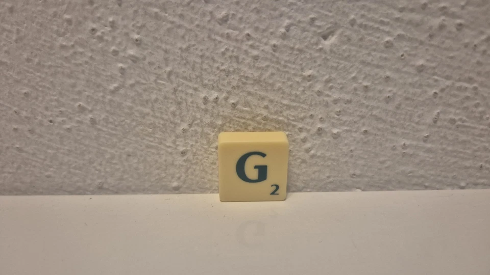 Scrabble Original 51272 Mattel Ersatzteile: Buchstabenstein G - Bild 1 von 1