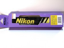 Nikon Professional Camera Strap Black Yellow Near Mint JAPAN