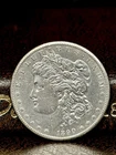 1890 cc Morgan Silver Dollar $1 Circulated Business Strike 0.9 Fineness US Coin