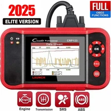 LAUNCH Scan Tool CRP123 Car Diagnostic Scanner ABS SRS Engine OBD2 Code Reader*