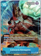 Edward.Newgate (Alternate Art) OP13-042 Carrying On His Will - English NM Foil