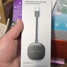 Motorola MA1 Wireless Car Adapter Fast Media Transmission Seamless Connection