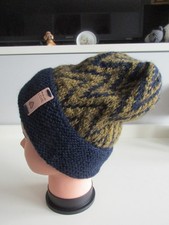 Winter Mütze / Handschuhe Set " Polarlichter" 100% Islandwolle (Lett Lopi)