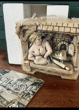 VTG HARMONY KINGDOM WIMBERLEY TALES SET OF 19 MARBLE RESIN TILES PICTURESQUE