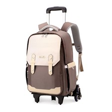 Rolling Backpack for Boys Roller Backpack with Wheels for Boys  Girls, Rolli...