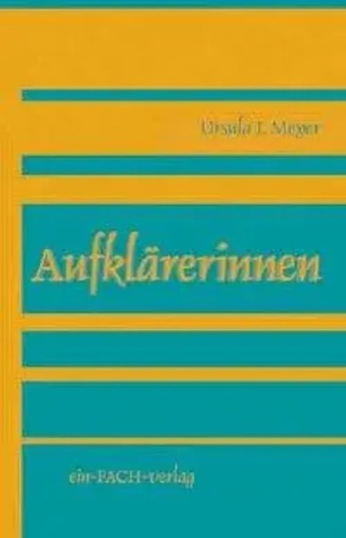 AufkläRerinnen | Philosophinnen 22 | Ursula I Meyer | Deutsch | Taschenbuch-image