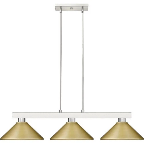 Z-Lite 152BN-MSG Cobalt Billiard Light Brushed Nickel - Picture 2 of 5