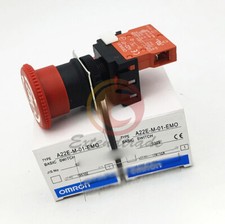 1PC Omron A22E-M-01-EMO Emergency Stop Button New