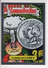 CASHED-IN CASEY GARBAGE PAIL KIDS CARD #AN6A NM