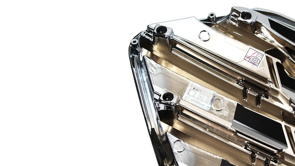 ⭐ПОДЛИННАЯ⭐ решетка радиатора переднего бампера для Hyundai Santa Fe 2013–2016 86350B8000 - Изображение 3 из 3