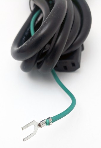 5-Pack: 6ft Foreign 2prong AC Power Cord +Ground Wire for PC,LCD Monitor,Printer - Picture 11 of 11