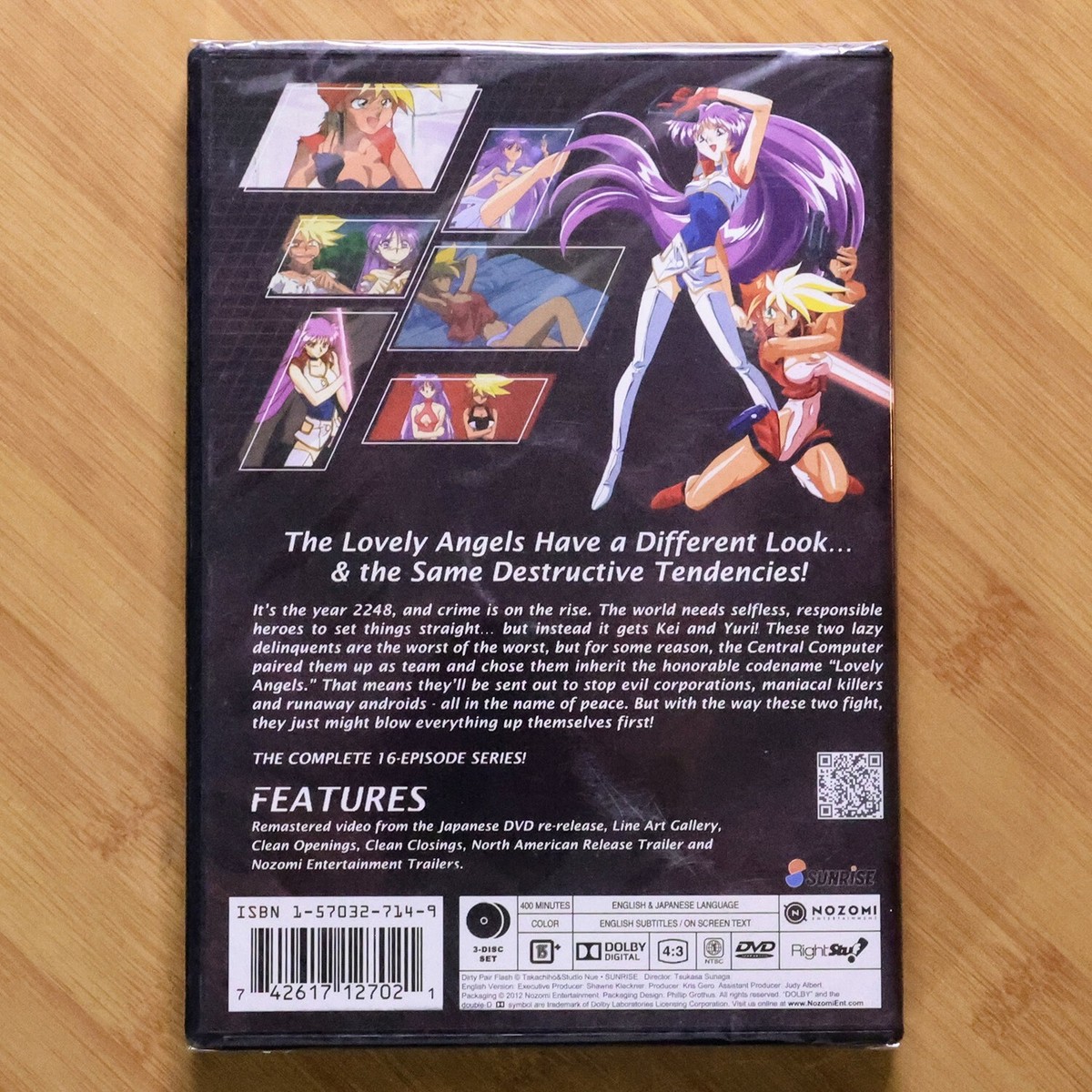 アニメ DIRTY PAIR FLASH DVD Amazon.com: Dirty Pair Flash - Random Angels (Vol. 3) [DVD