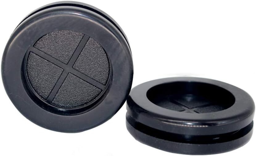 1'' ID 11/4" Drill Hole Rubber Grommets Firewall Hole Plugs Wire