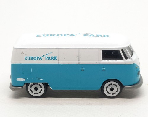 Majorette Volkswagen T1 Europa Park Blue / White 1/59 (3") Defects 001 - Picture 7 of 8
