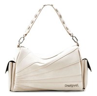 Desigual Machina Habana Hand Bag UmhäNgetasche Handtasche Tasche Raw Beige