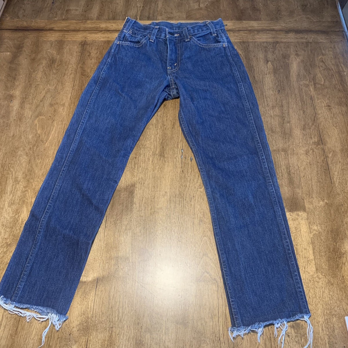 Levi Strauss Denim Vintage Clothing Big E 606 Rare 24x32 Levi Strauss Denim Vintage Clothing Big E 606 Rare 24x32