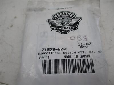 Harley Davidson Genuine NOS Directional Switch Kit 1982-90 all