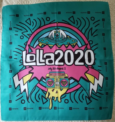 [NEW] LOLLAPALOOZA 2020 Event Bandanna 