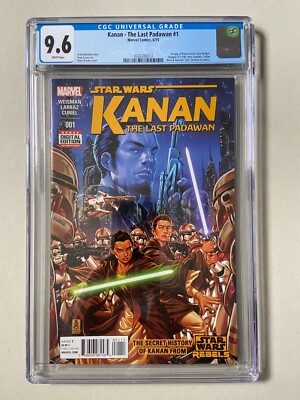 アメコミリーフ　CGC 9.8 Kanan Last Padawan #1 Star Wars Rebels Kanan The Last Padawan #1 CGC 9.6 Ezra Zeb Hera