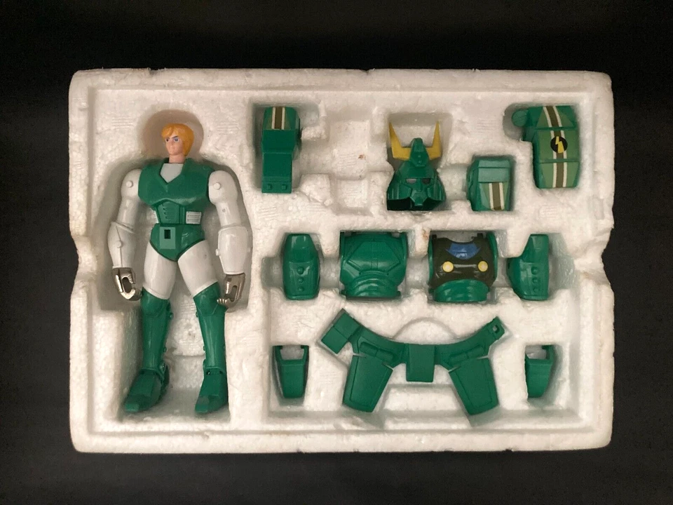 Figura de colección 1988 Yoroiden Samurai Troopers Sage of the Halo TAKARA Japón Foto 2 de 4