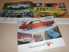 1967 Plymouth Brochure 32 P. 67 Barracuda Valiant Satellite Gtx Fury Catalog 1967 Plymouth Brochure 32 P. 67 Barracuda Valiant Satellite Gtx Fury Catalog