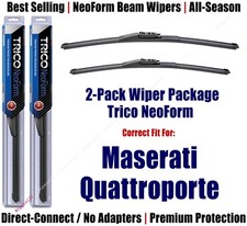 2-Pack Super-Premium NeoForm Wipers fit 2013+ Maserati Quattroporte 162515/1715