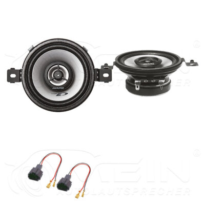 ALPINE LAUTSPRECHER für SAAB 9-3 I Typ YS3D 1998-2003 Armaturenbrett Front #AQGG