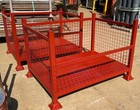 post pallet half front cage stillage 830Int x 1130Int x 850h heavy duty