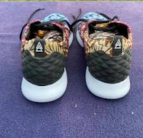 Elena Iachi Designer Sneakers NOS Colorful Patterned Geometric Floral SuperRare - Picture 5 of 20
