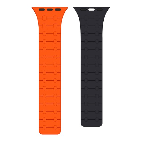 Bracelet Magnétique Sport Silicone pour Apple Watch Ultra/Ultra 2 9 8 7 6 SE 5 4 - Photo 16 sur 28