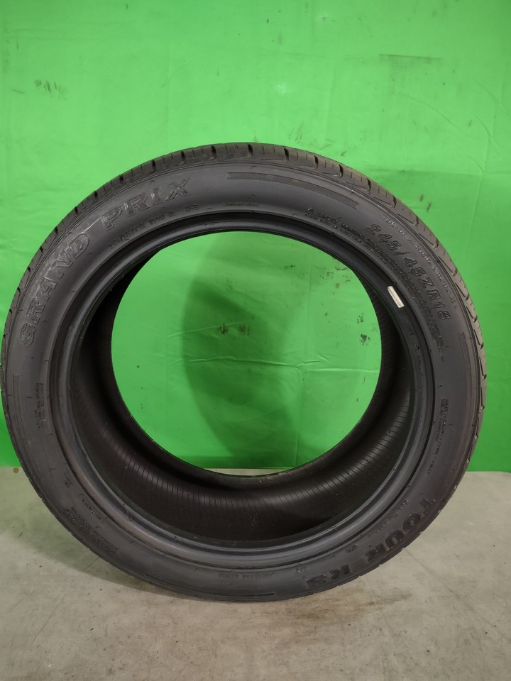 Single-Used-245/45ZR18 Grand Prix Tour RS 100W 7/32 DOT 0720 | eBay