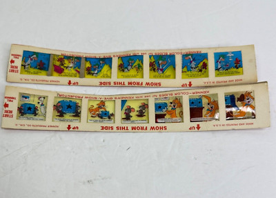 1960 Quick Draw McGraw And Huckleberry Hound Kenner Give A Show Projector Slides