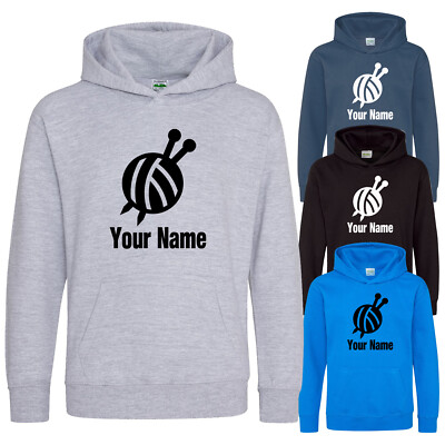 Kinder Hoodie Strick Hoodie personalisiert Kinder Hoody Jungen Mädchen