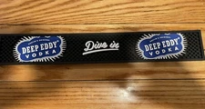 Deep Eddy Vodka Dive in Blue Rubber Bar Spill Mats 21 X 3” Brand New