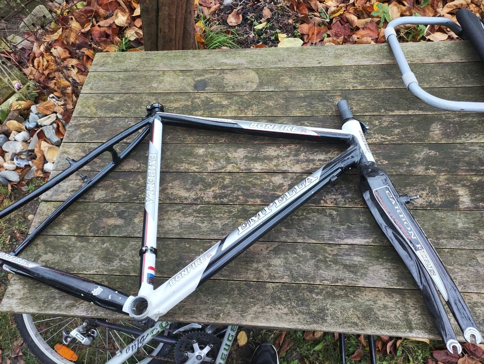 Empella Bonfire SL ,Cyclocross , Gravel Rahmen Carbongabel Dura Ace Campagnollo