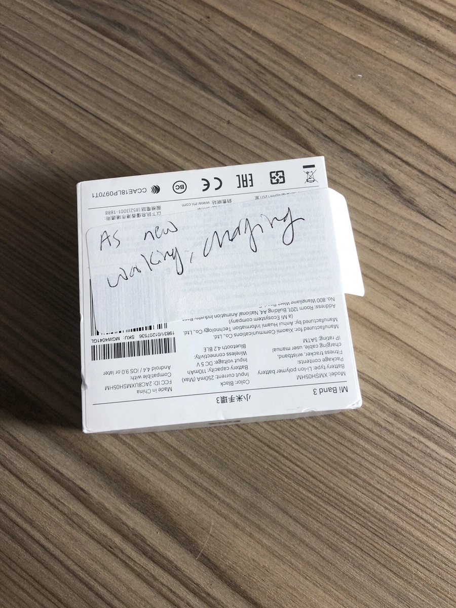 Xiaomi xmsh05hm mi deals band 3 smart bracelet