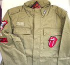 Rolling Stones US Zip code tour 2015 Jacket official merchandise small Khaki