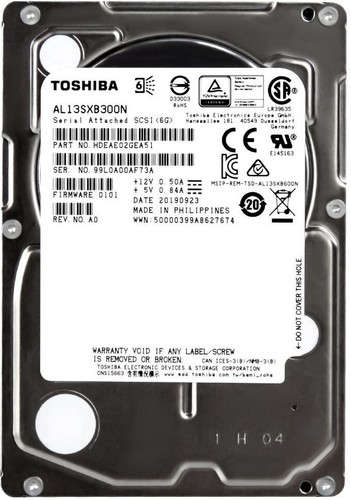 Toshiba Festplatte AL13SXB300N 300GB 15K 64MB SAS-2 2.5'' - Picture 3 of 3
