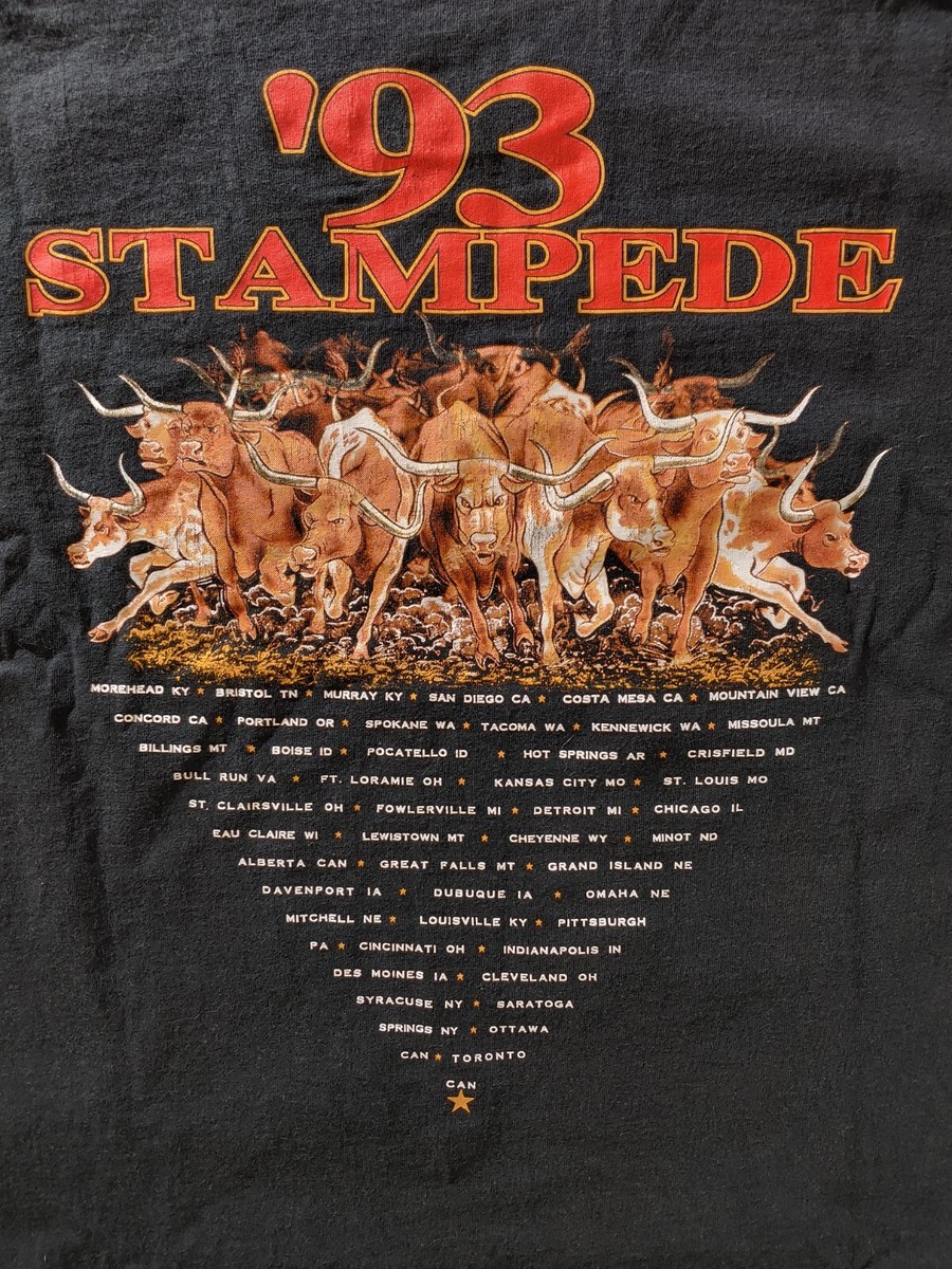 Brooks & Dunn Shirt Vintage 1993 Stampede XL Double Brooks & Dunn Shirt Vintage 1993 Stampede XL Double
