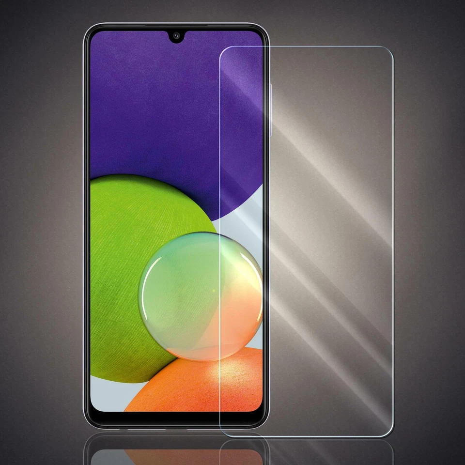 NUMIA 2x Panzer Folie für Samsung Galaxy A22 5G Echt Glas Displayschutzfolie Folie 9H