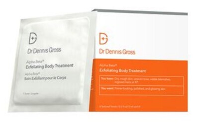 Dr. Dennis Gross Skincare Alpha Beta Exfoliating Body Treatment 16 Count! JUMBO