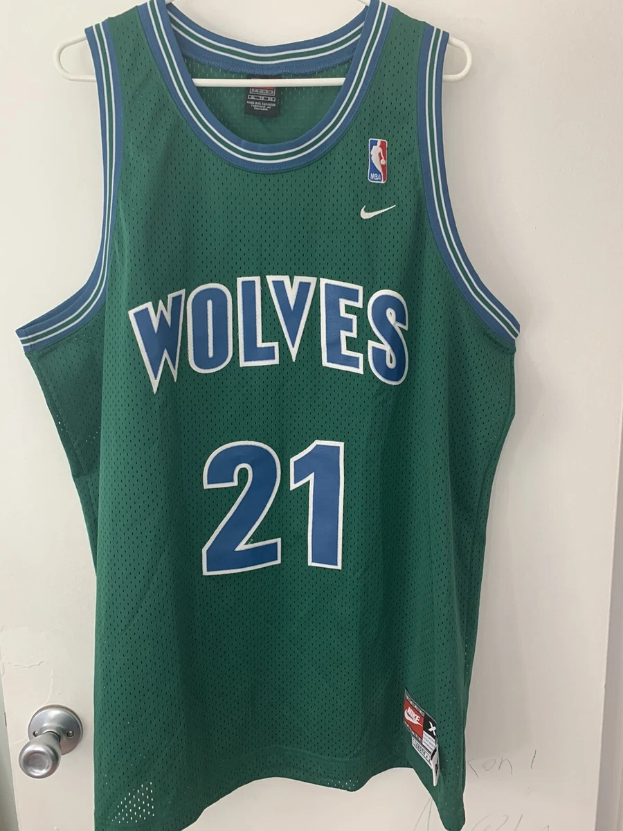 Nike NBA Minnesota Timberwolves Jersey #21 Kevin Garnett sz XL+2