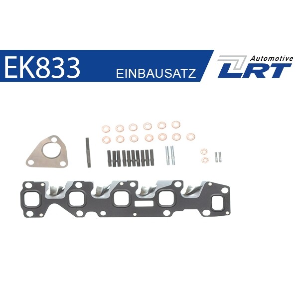 Montagesatz AbgaskrüMmer FüR Opel Corsa D S07 1.3 Cdti F08 F68 L48 Fiat Doblo-image