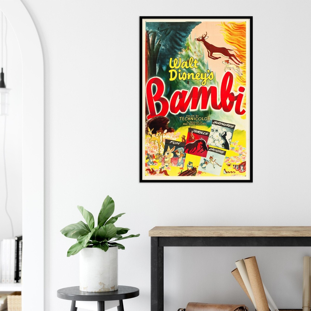 Bambi - 1942 - Disney - Movie Poster - US Release | eBay
