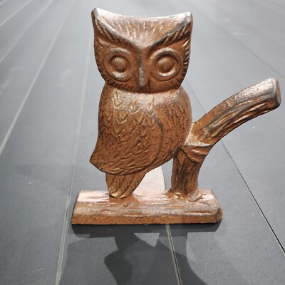 Cast Iron Owl Door Stop | Decorative Door Stopper. Comfify brand Rustic Look