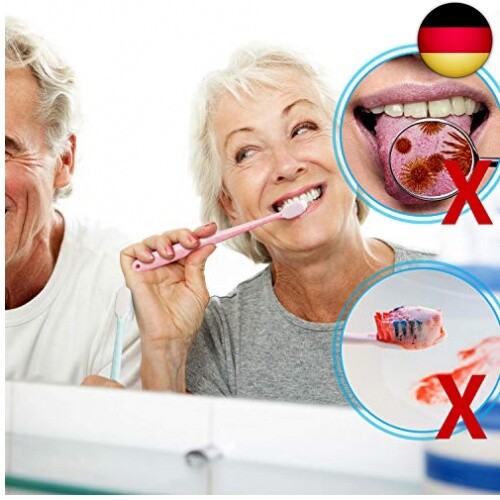 4 Stück Extra Weiche Zahnbürsten 20000 Borsten Zahnbürste Mikro Nano Ha - Bild 4 von 7
